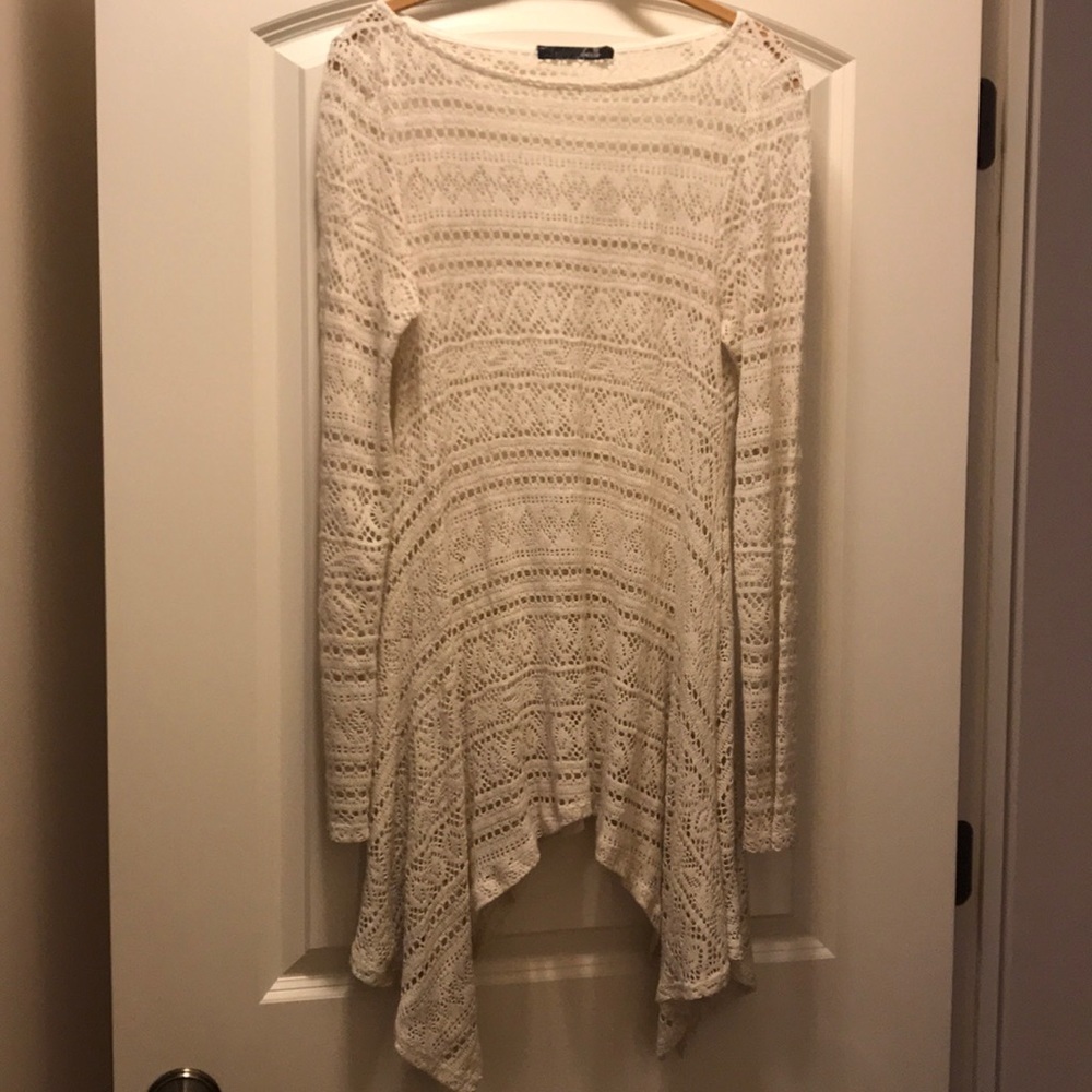 Long Sleeve Lace Shirt